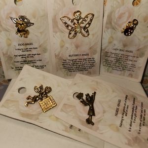 #1921, CAT's Meow, THOUGHTFUL LITTLE ANGELS LOT OF 5, NEW